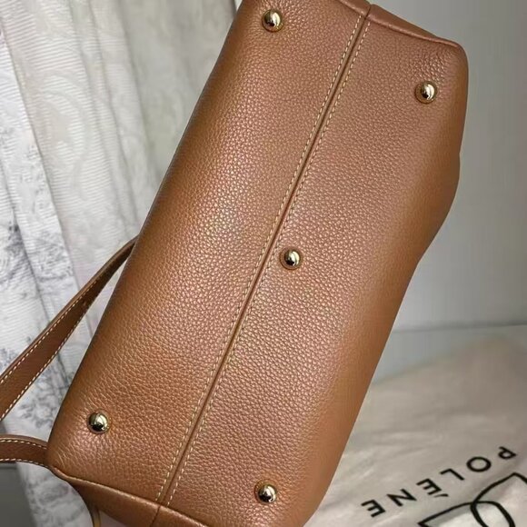 Polene Tan and Brown Women's Backpack - Picture 4 of 5